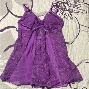 Purple Lace Women's Intimate Sleepwear
